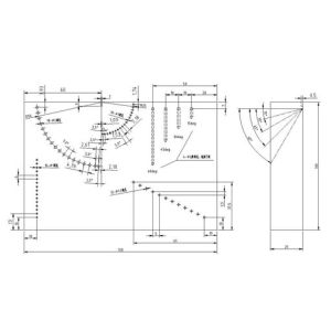 Test Block Phased Array B Type NDT Calibration Blocks for Beam Characterization