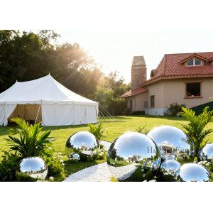 Buy cheap Inflatable PVC Mirror Balls Are Suitable For Wedding Backdrops Or Disco Parties from wholesalers