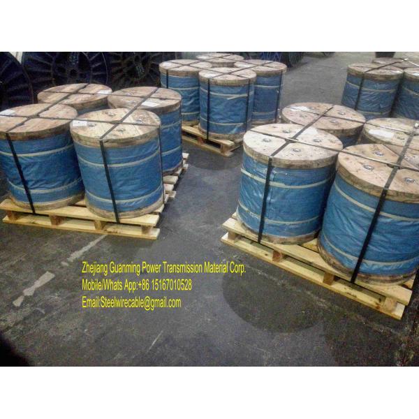 Buy cheap Galvanized Steel Wire Strand 3/8",1×7 EHS from wholesalers