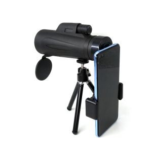 China 10X40 Compact Portable Monocular Telescope Waterproof with Smartphone Adapter on sale