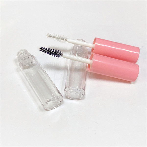 Buy cheap Transparent Plastic Mascara Tube Double Cylinder Wand Empty Mascara Container from wholesalers