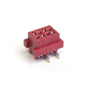Buy cheap WCON 8pin Wire To Board Connector Red Female Smt Pa46 With Cap / Latch from wholesalers