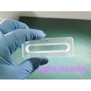 Buy cheap Equipment Observation Sapphire Glass Window With Step Hole from wholesalers