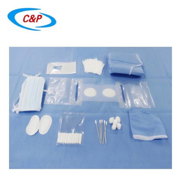 SMS Blue Ophthalmic Surgical Drape Kit For Hospital And Clinic