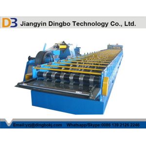 Buy cheap Low Noise Floor Deck Roll Forming Machine With Warrant Quality , Exquisite Workmanship from wholesalers