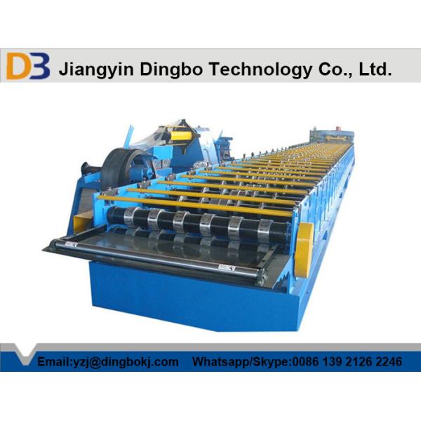 Low Noise Floor Deck Roll Forming Machine With Warrant Quality , Exquisite