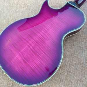 Buy cheap Flame Maple Top & Back Custom LP electric guitar with Abalone binding top & back from wholesalers