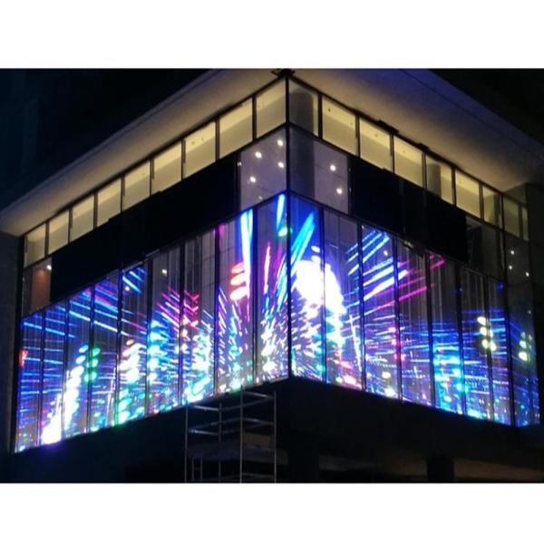 China AC 220V SDK See Through LED Wall , Multifunctional Transparent LED Mesh on sale China AC 220V SDK See Through LED Wall , Multifunctional Transparent LED Mesh on sale