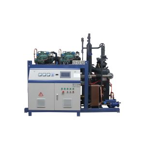 China R404a  HSN compressor racks for -25℃ chicken blast freezer on sale