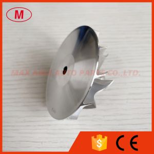 T04B 48.35/70.01mm 6+6 blades Turbo Aluminum 2618 /milling/billet compressor