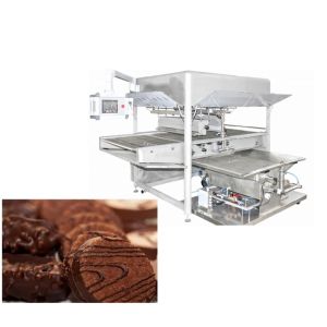 Buy cheap Chocolate Bar 500kg/H 1200mm Mini Chocolate Enrober from wholesalers