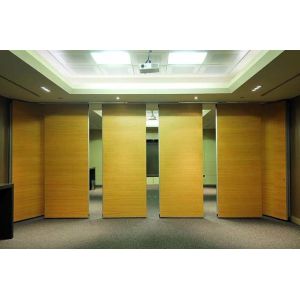 Melamine Surface Movable Sliding Sound Proof Partition wall for Office