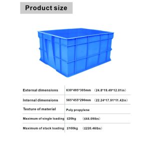 Buy cheap Efficiently Store and Transport Produce with our Collapsible Plastic Storage Box from wholesalers