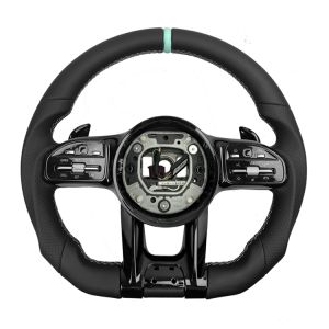 Buy cheap Leather Carbon Fiber Multi-functional Sports Steering Wheel for Audi Q5 A4 A6 Q7 2009-2021 2016-2024 2010-2024 from wholesalers