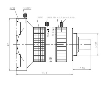 Buy cheap Fisheye lens CCL11040MP 1" 4mm C mount Megapixel from wholesalers