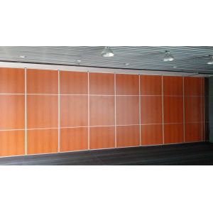 Buy cheap Soundproof Folding Hotel Movable Partition Walls with Aluminium Track Wheels from wholesalers