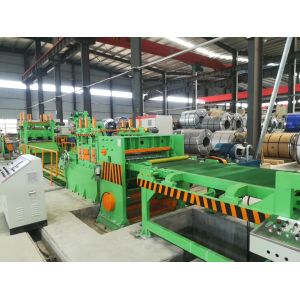 Light Gauge Cut To Length Line Coil Metal Sheet Straightening Machine 1500mm