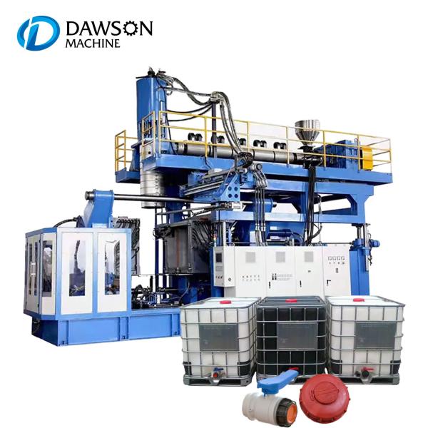 Buy cheap Black IBC Bulk Container 2 Layers 1200L IBC Drum Blow Moulding Machine Plastic IBC Tank Manufacturing Machine from wholesalers