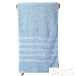 Ultra Absorbent Cotton Bath Towels Super Soft Oversized With White Color