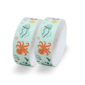 Custom Printed Paper Event Wristbands for Corporate Functions and Conventions