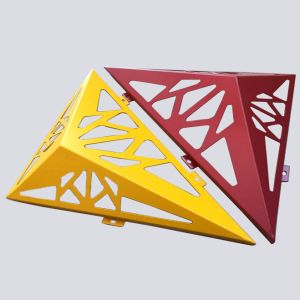 Buy cheap Customized Aluminum Wall Cladding Panel Hight Strength Fabricated Metal Panels from wholesalers