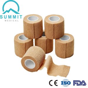 Buy cheap Hypoallergenic 5cmx4.5m NonWoven Elastic Cohesive Bandage Self Adhesive from wholesalers