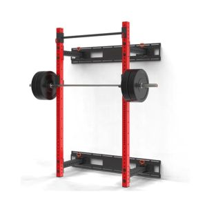 Home Gym Wall Mounted Foldable Pull Up Bar Strength Training Smith Machine Squat