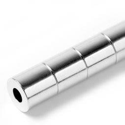 Buy cheap Wholesale Stock Various Shapes Ring Sintered Silver NdFeB Magnet from wholesalers