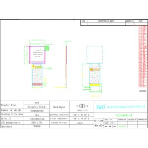 Buy cheap Polcd 1.54 Inch IPS TN Micro TFT LCD Module with LED Backlight 240x240 ST7789T3 Driver IC LCD Display Screen from wholesalers