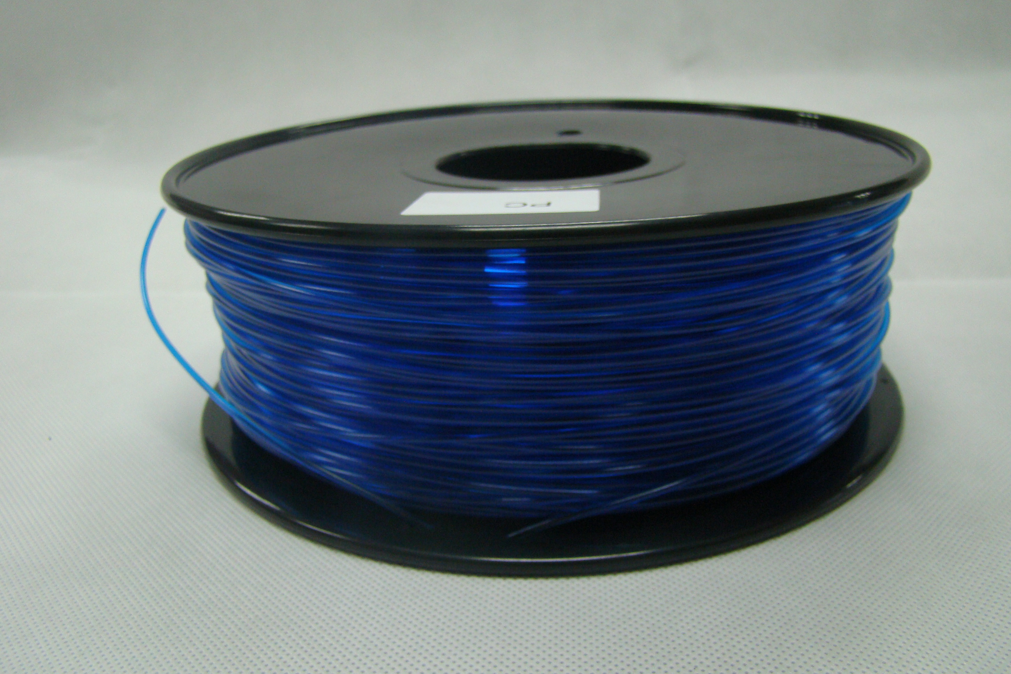 Buy cheap Blue 3mm Polycarbonate Filament Strength With Toughness1kg / roll PC Flament from wholesalers