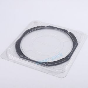 Customized Transparent Silicon Wafer Box 8 Inch For Display Matched With Wafer