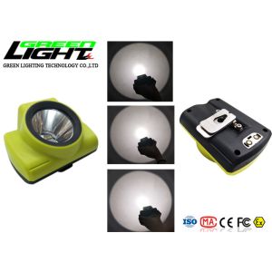 385LUM 20000lux 5V 2A IP68 Rechargeable Mining Cap Lamp