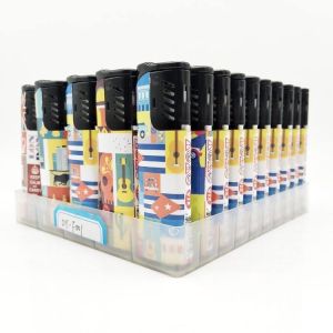 Buy cheap 81mm Length Windproof Smoking Electric Lighter with Custom Logo and Model NO. DY-F001 from wholesalers