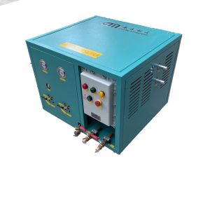Low Pressure Oil Less Refrigerant Recovery Machine Filling Equipment R123