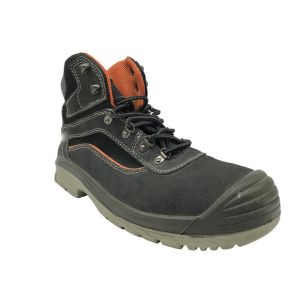 Buy cheap Grey Army Winter Boots First Layer Cow Leather With Water Absorption Insole from wholesalers