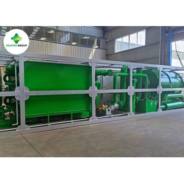 Quality Fuel Oil From Waste Tyre Pyrolysis Plant Advanced Pyrolysis Machine for sale