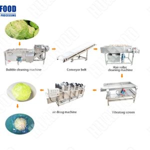 Buy cheap 500KG/H Vegetable Processing Line Cooling Drying Dehumidity Line from wholesalers