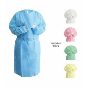 Buy cheap Infection Control Level 2 Fluid Resistant Isolation Ppe Gown With Elastic Cuff from wholesalers