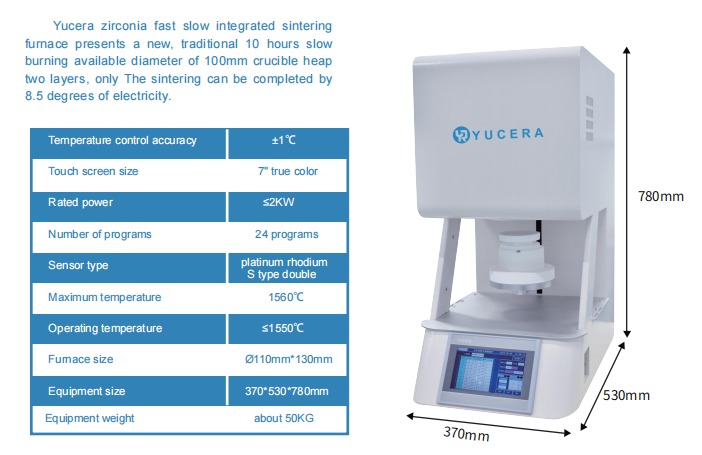 Buy cheap Yucera F10+ Advanced Zirconia Sintering Oven - Streamlining Dental Lab Processes for Optimal Results from wholesalers