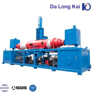 Buy cheap High Efficiency Metal Briquetting Press / Hydraulic Briquette Press Blue Color from wholesalers