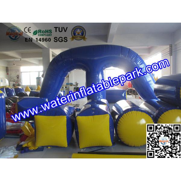 Kids Outdoor Inflatable Paintball Bunker Field