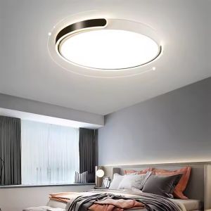Modern Circular LED Ceiling Light Surface Mounted For Office Kitchen Bedroom