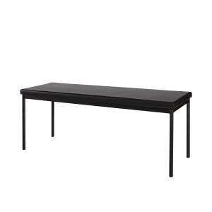 Buy cheap Easy To Maintain Grey Leather Bench DC-7518 Stable Structure With Metal Frame from wholesalers