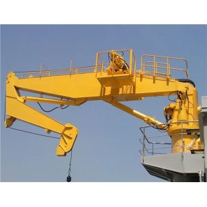 Buy cheap Hydraulic Knuckle Boom Marine Ship Deck Crane from wholesalers