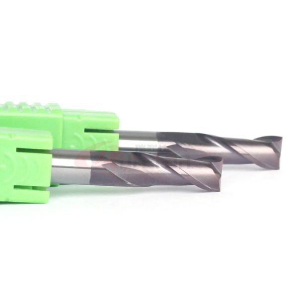 6mm 5/16" 1/4" 2 Flute Carbide End Mill For Hardened Steel HRC60