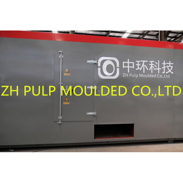 Disposable Molding Egg Box Forming Machine 100KW Eco Friendly Plates Use