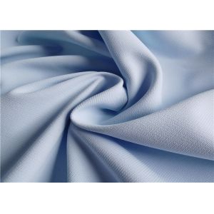 Knitted 160cm Polyester Twill Fabric For Medical Work Wear