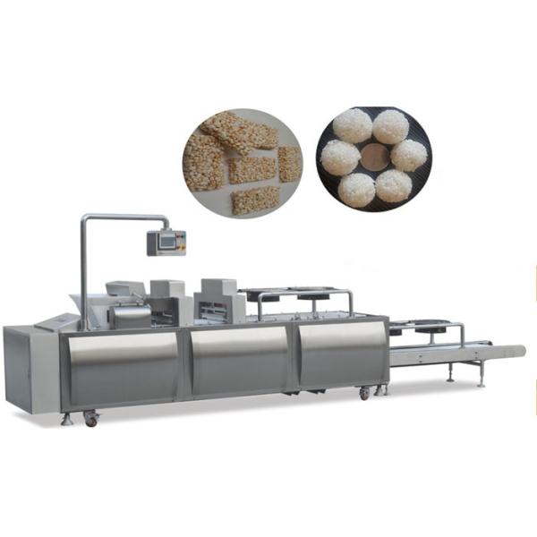 Granola peanuts sesame rice mixing Bar forming line