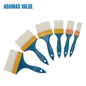 Buy cheap Plastic Handle Synthetic Paint Brush Flat Brush 45-47mm Length Out from wholesalers
