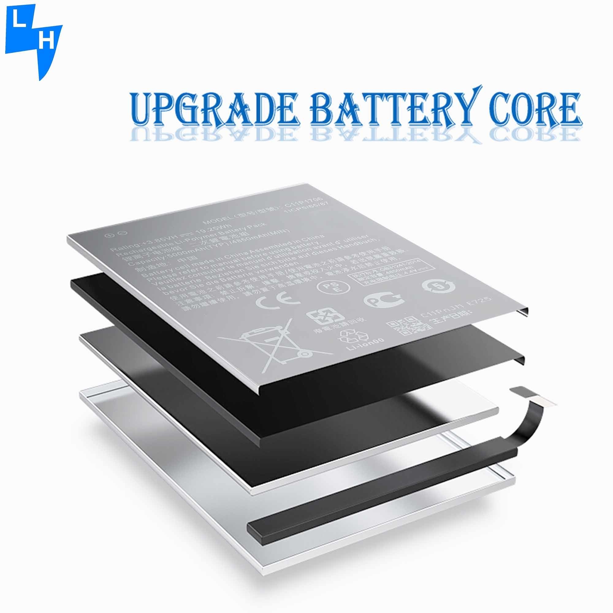 Buy cheap 5000mAh C11P1706 Cell Phone Battery for ASUS ZenFone Max Pro ZB602KL High Capacity from wholesalers